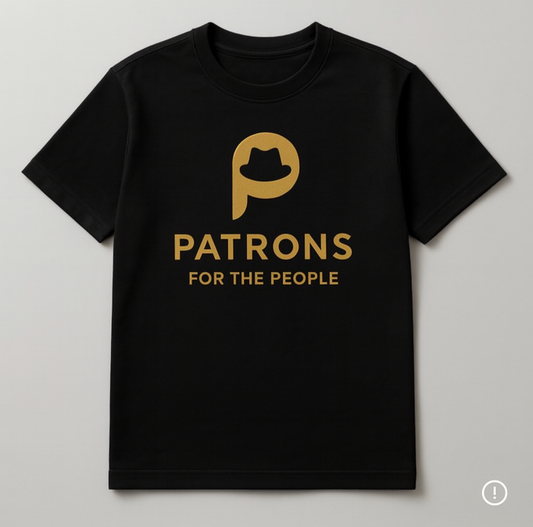 PATRONS “For The People” – Unisex Premium T-skjorte